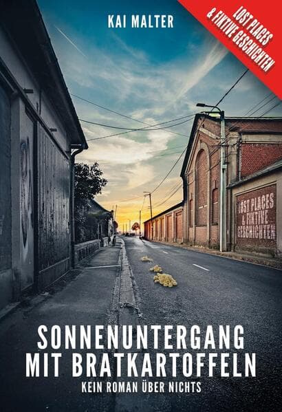 Sonnenuntergang mit Bratkartoffeln