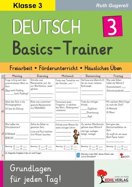 Deutsch-Basics-Trainer / Klasse 3