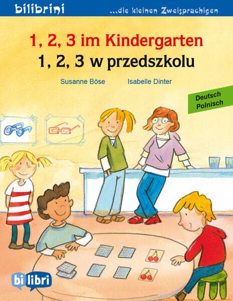 1, 2, 3 im Kindergarten (Deutsch-Polnisch)
