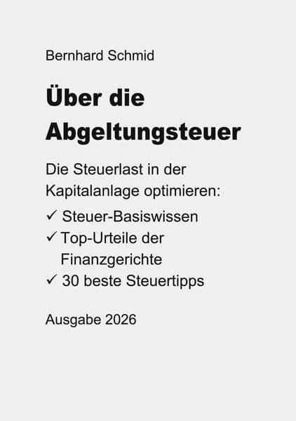 Über die Abgeltungsteuer