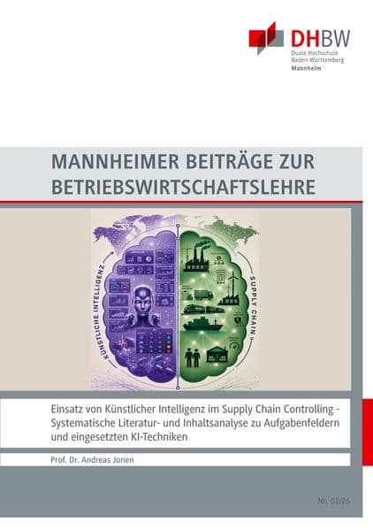 Einsatz von Künstlicher Intelligenz im Supply Chain Controlling