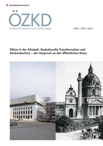 Österreichische Zeitschrift für Kunst und Denkmalpflege LXXIX, Heft 4