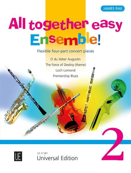 All together easy Ensemble! Volume 2 für flexibles Ensemble/ Klavier ad lib