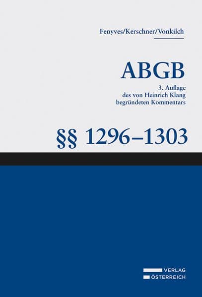 Großkommentar zum ABGB - Klang Kommentar