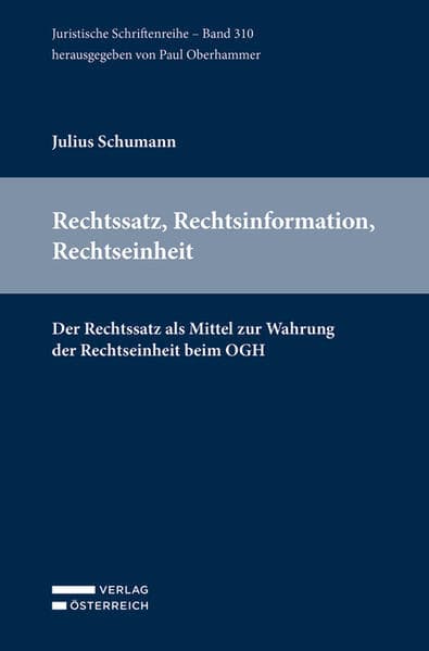 Rechtssatz, Rechtsinformation, Rechtseinheit