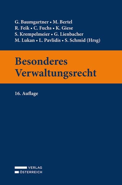 Besonderes Verwaltungsrecht