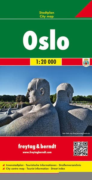 Oslo, Stadtplan 1:20.000