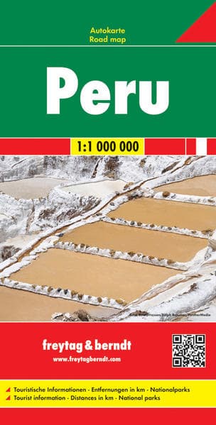 Peru, Autokarte 1:1 Mio