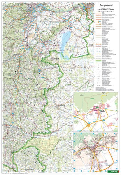 Burgenland, 1:200.000, Poster