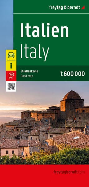 Italien, Straßenkarte 1:600.000, freytag & berndt