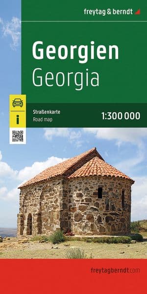 freytag & berndt Straßenkarte Georgien 1:300.000