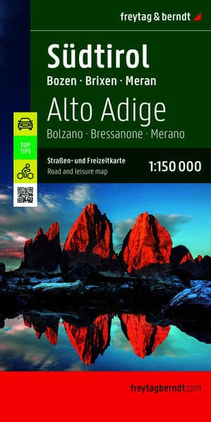 freytag & berndt Straßenkarte Südtirol 1:150.000