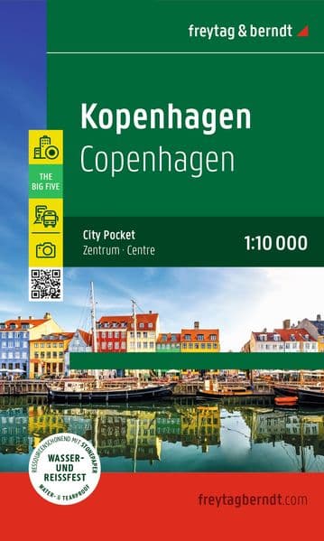 freytag & berndt Innenstadtplan Kopenhagen 1:10.000