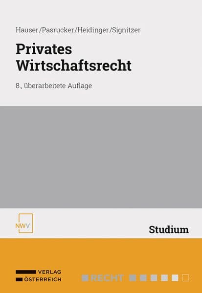 Privates Wirtschaftsrecht