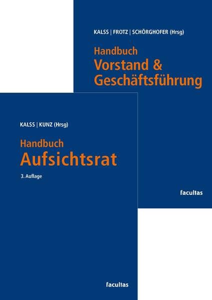 Kombipaket Handbuch Aufsichtsrat und Handbuch Vorstand & Geschäftsführung