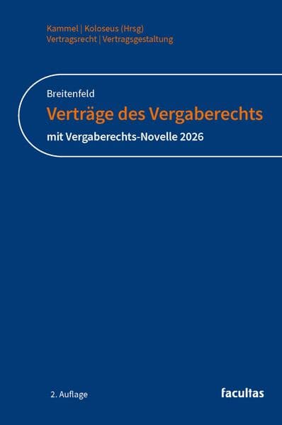 Verträge des Vergaberechts