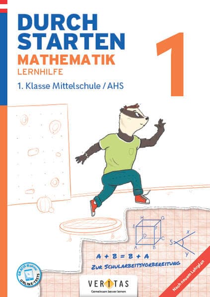 Durchstarten Mathematik 1. Klasse Mittelschule/AHS Lernhilfe