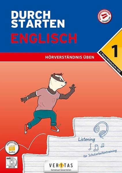 Durchstarten Englisch 1. Klasse Mittelschule/AHS Hörverständnis üben (mit Audio-CD)