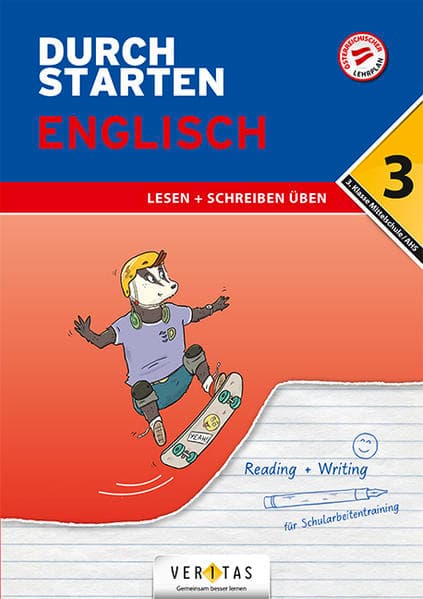 Durchstarten Englisch 3. Klasse Mittelschule/AHS Lesen und Schreiben üben