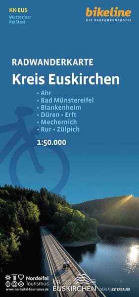 Radwanderkarte Kreis Euskirchen