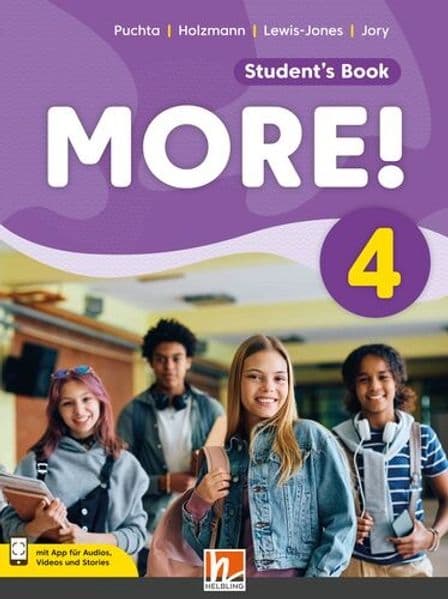 MORE 4 (Lehrplan 2023) Student's Book + EB
