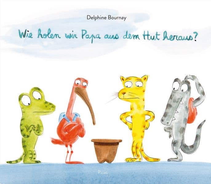 Wie holen wir Papa aus dem Hut heraus?