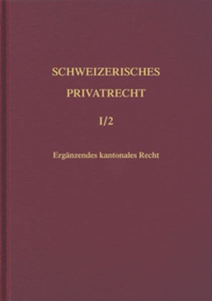 Ergänzendes kantonales Recht