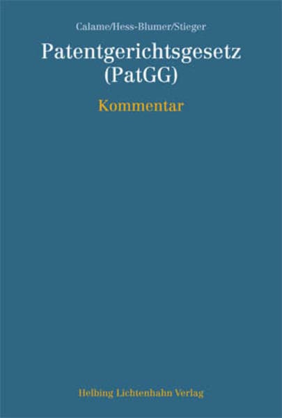 Patentgerichtsgesetz (PatGG)