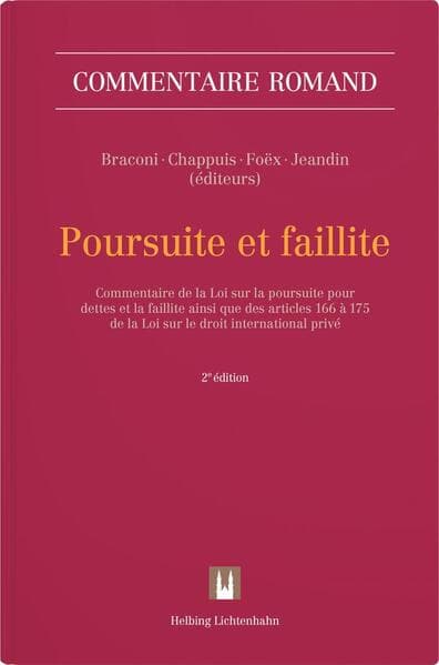 Poursuite et faillite (LP)