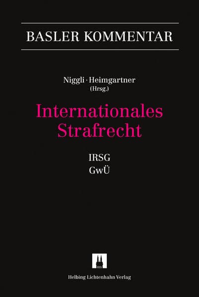Internationalen Strafrecht IRSG GwÜ
