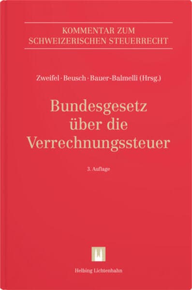 Bundesgesetz über die Verrechnungssteuer