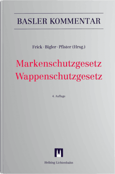 Markenschutzgesetz, Wappenschutzgesetz (MSchG/WSchG)