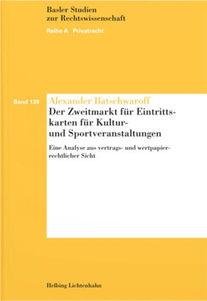 Der Zweitmarkt für Eintrittskarten für Kultur- und Sportveranstaltungen