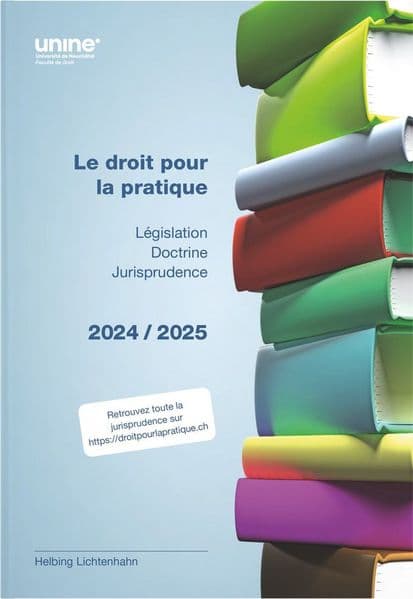 Le droit pour la pratique 2024/2025