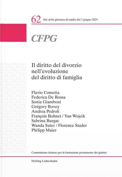 Il diritto del divorzio nell'evoluzione del diritto di famiglia