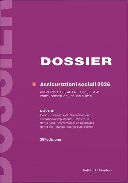 DOSSIER Assicurazioni sociali 2026