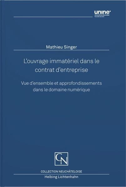 L’ouvrage immatériel dans le contrat d’entreprise