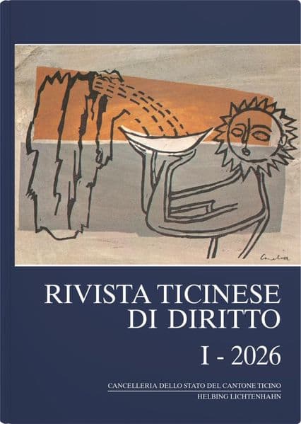 Rivista ticinese di diritto I-2026