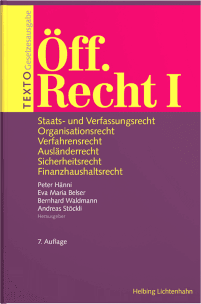 TEXTO Öff. Recht I