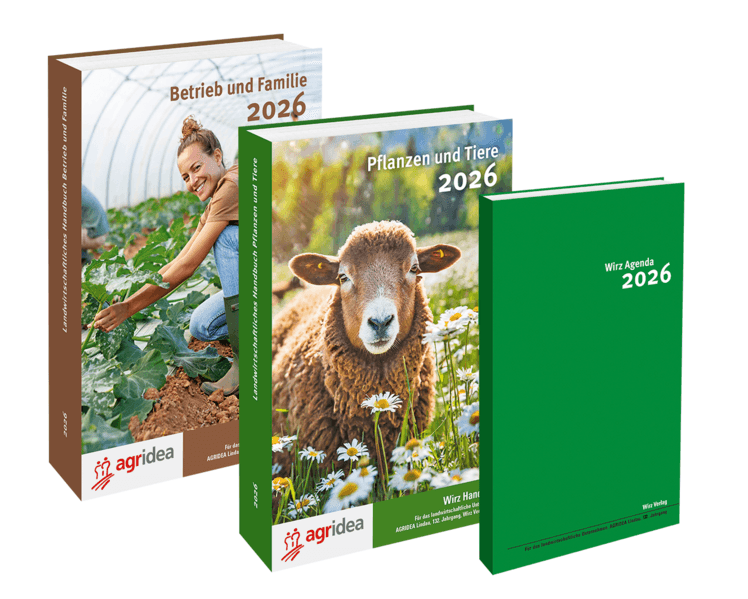 Wirz 2026 / Wirz Set, bestehend aus beiden Handbüchern und Agenda