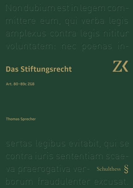 Art. 80–89c ZGB