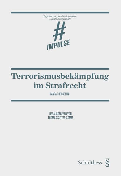 Terrorismusbekämpfung im Strafrecht