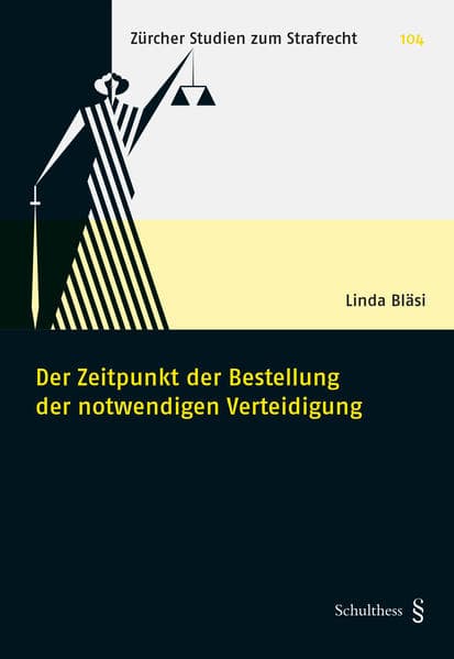 Der Zeitpunkt der Bestellung der notwendigen Verteidigung