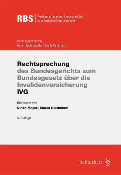 Rechtsprechung des Bundesgerichts zum IVG (PrintPlu§)