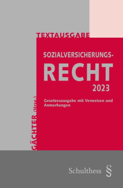 Sozialversicherungsrecht 2023