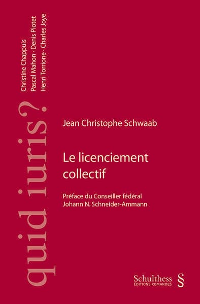 Le licenciement collectif