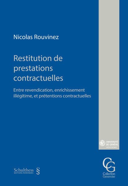 Restitution de prestations contractuelles