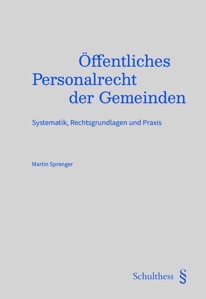 Öffentliches Personalrecht der Gemeinden