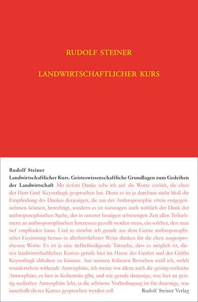 Landwirtschaftlicher Kurs