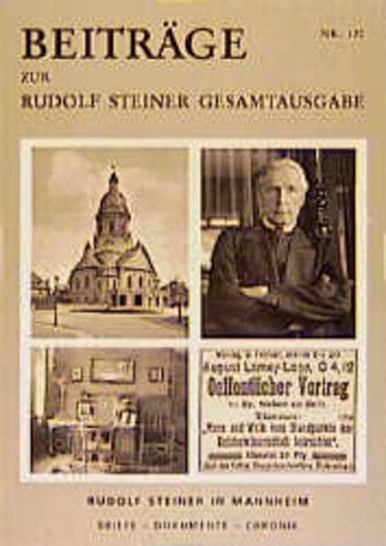 Beiträge zur Rudolf Steiner Gesamtausgabe, Heft 120
